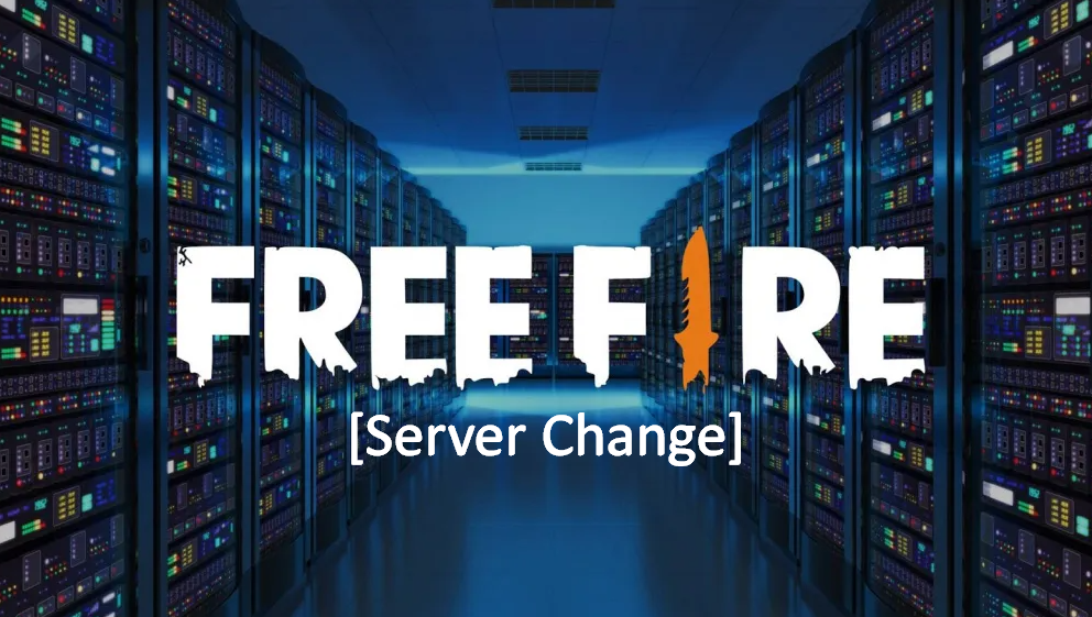 Free fire server change