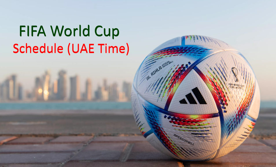 Qatar Football World Cup 2022 UAE Time Schedule PDF Info Vandar