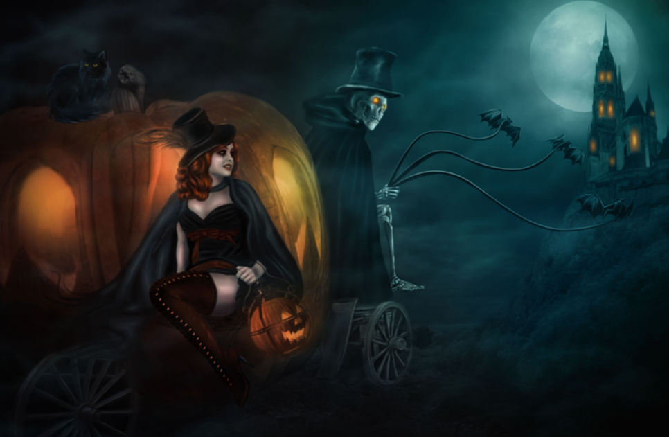 Halloween Witch Fantasy 4k HD Artist 4k Wallpapers Images Backgrounds  Photos and Pictures