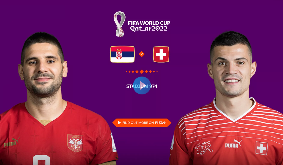 Serbia vs Switzerland World Cup 2022 Live Online, App, TV