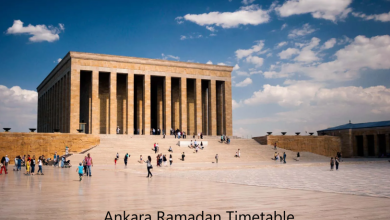 Ankara Ramadan Timetable