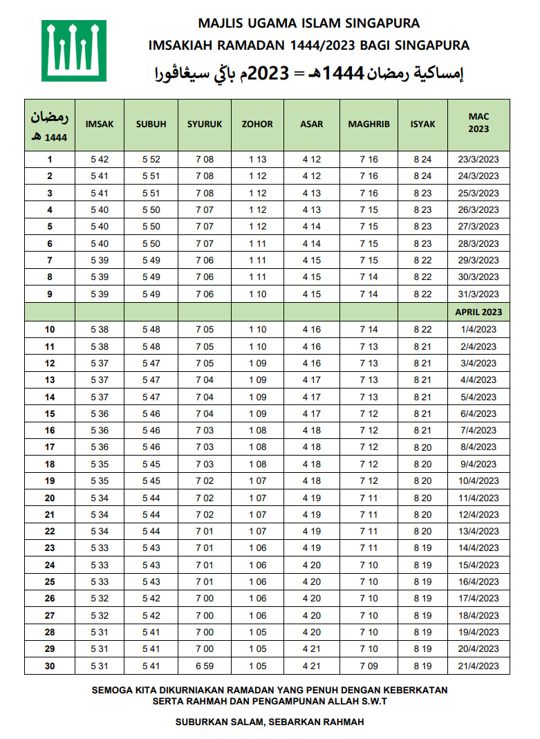 Isgh Ramadan 2024 Calendar Week Number Kora Sharleen