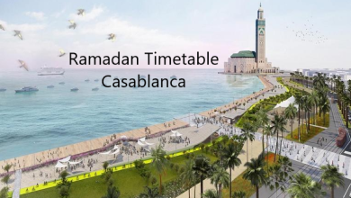 Ramadan 2023 Timetable Casablanca