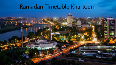 Ramadan Timetable Khartoum