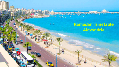Ramadan Timetable 2023 in Alexandria