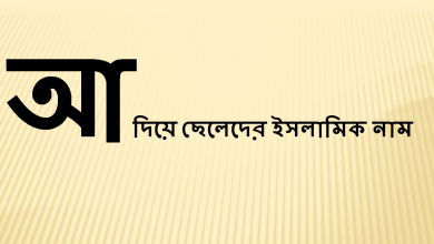 আ দিয়ে ছেলেদের ইসলামিক নাম অর্থসহ