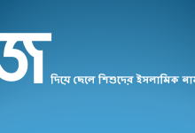 জ দিয়ে ছেলে শিশুদের ইসলামিক নাম
