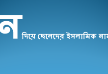 ন দিয়ে ছেলেদের ইসলামিক নাম