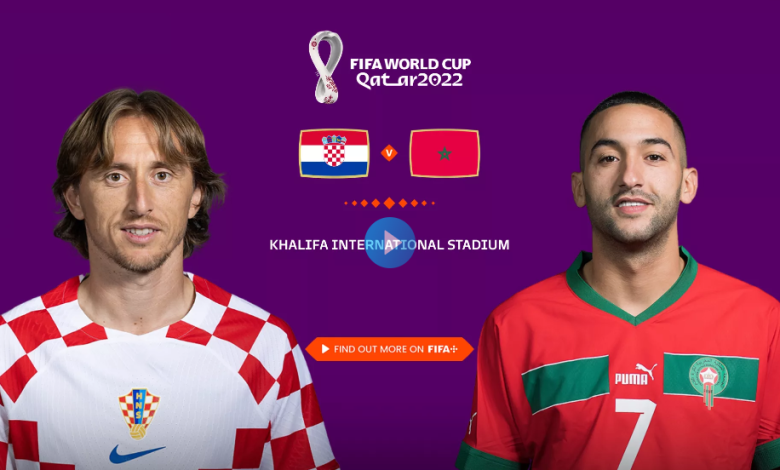 Croatia vs Morocco 2022 Today match FIFA World Cup live TV, Online, App