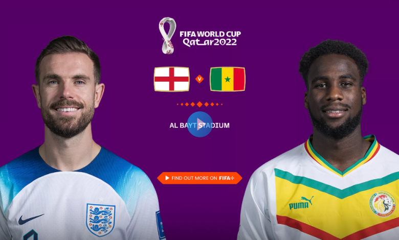 England v Senegal Live FIFA World Cup 2022