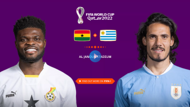 Ghana vs Uruguay Live 2022 FIFA World Cup Match TV Watch Online Free Link